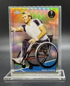 2021 Topps Chrome Tennis Brad Parks Clay Court Refractor #86 - Picture 1 of 2