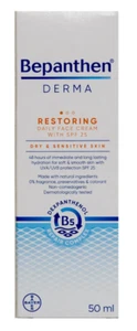 Bepanthen Derma Restoring Daliy Face Cream With SPF 25 Dry & Sensitive Skin 50ml - Picture 1 of 2