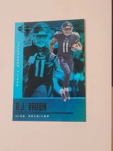 A.J. BROWN 2019 PANINI ILLUSIONS RC ROOKIE CARD TROPHY COLLECTION SAPPHIRE - Picture 1 of 7