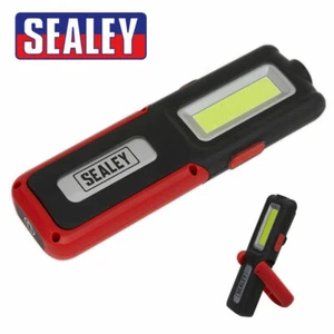 Sealey LED318R Lampada di Ispezione Ricaricabile ROSSO 5W COB+3W LED con Power Bank - Foto 1 di 9