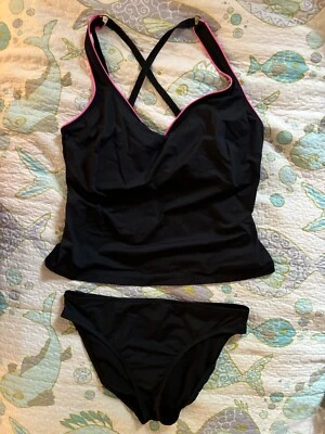 Traje de baño Tankini Jag para mujer de dos piezas talla 38D parte superior y talla grande inferior Foto 1 de 4