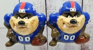 Looney Tunes NFL New York Giants TAZ Salero y Pimentero Diablo de Tasmania  - Imagen 1 de 11