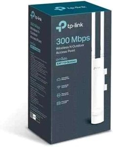 TP-Link EAP110-Outdoor 300 Mbit/s Sans fil N points d'accès extérieurs, PoE passif 24 V - Photo 1/4