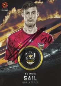 Signed 2016 2017 Wellington Phoenix A-League Tap N Play Card - Oliver Sail - Picture 1 of 3