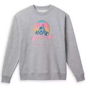 Walt Disney World Stoney Clover Lane Cinderella Castle Sweatshirt Gray Size XS - Picture 1 of 1