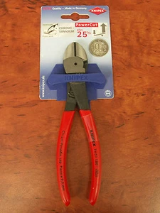 ALICATES CORTADORES LATERALES / CORTADORES DIAGONALES 7" / 180mm KNIPEX HECHOS EN ALEMANIA - Imagen 1 de 1