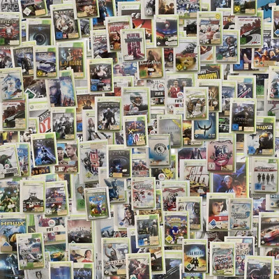 X Box 360 Spiele Auswahl Komplett Anleitung Hülle CD Disk USK bis 16 - Bild 1 von 2