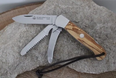 PUMA IP la caza olive I Taschenmesser mit Olivenholz Griffschalen 820128