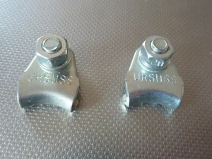 vintage 2 Chape freins pontet a tirage central cantilever URSUSS vélo VTT VTC - Imagen 1 de 4