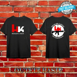 Neu Heckler & Koch Logo T-Shirt lustig Größe S bis 5XL - Bild 1 von 4
