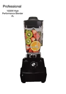 Licuadora Profesional 1500W Alto Rendimiento 2L Multifunción Negra Nueva - Imagen 1 de 3
