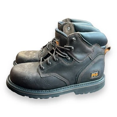 Timberland PRO Men's Size 14W Pit Boss 6" Steel Toe Work Boot in Brown New - Image 1 of 4