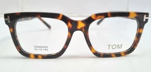 Optical frame Tom Ford Style Glasses Large Style Rectangular, Brown 54 X 19. - Picture 1 of 3