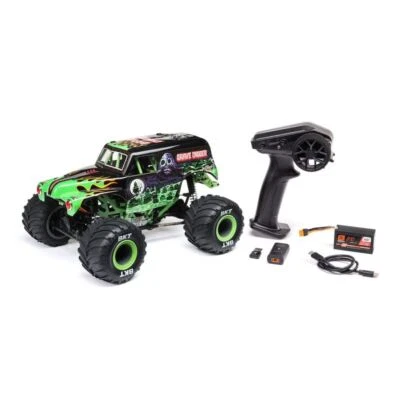 Losi LOS01026T1 1:18 Mini LMT 4WD Grave Digger Monster Truck Brushed RTR - Bild 1 von 4