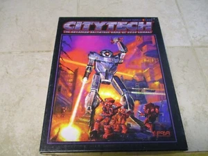 Battletech Citytech 1608 segunda edición sin usar sin perforar con minis 1994 FASA - Imagen 1 de 11