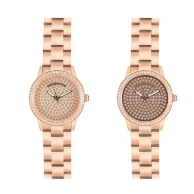 Женские часы ROCCOBAROCCO STARDUST стальной браслет роза Swarovski новый леди - Изображение 1 из 4