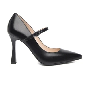 DECOLLETE a PUNTA Nero Giardini donna I308631DE in Pelle NERO Sconto -40% - Imagen 1 de 6