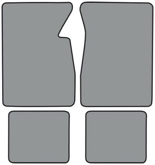 Alfombrillas Cadillac DeVille 1959-60 cupé de 2 puertas de ACC Foto 1 de 1