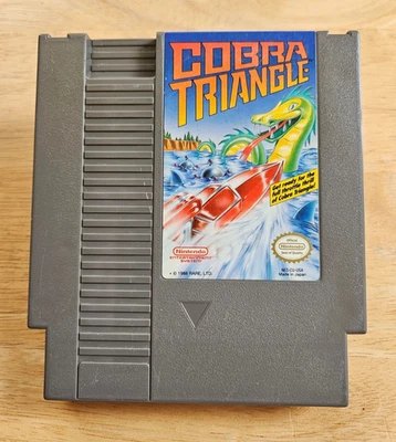 NES - Cobra Triangle - (Tested & Guaranteed) - Nintendo Boat Racing Video Game - Image 1 of 2