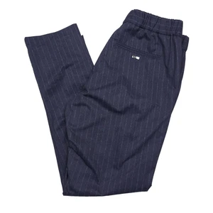 Pantalón Pantalón tejido con cordón a rayas azul Herno talla grande $555 - Imagen 1 de 10