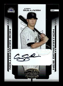 2004 Leaf Certified Materials #278 Cory Sullivan - Picture 1 of 2