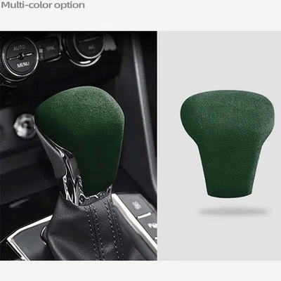 Pegatina de cambio de marchas de gamuza resistente duradera para Volkswagen Tiguan L uso duradero Foto 1 de 4