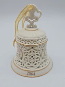 2004 Wedgwood Porzellan Piercing Glocke Weihnachtsschmuck Original Box WUNDERSCHÖN - Bild 1 von 6