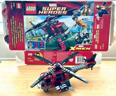 LEGO®  SUPER HEROES X-MEN WOLVERINE'S CHOPPER SHOWDOWN 6866 - Helicopter Only - Image 1 of 4