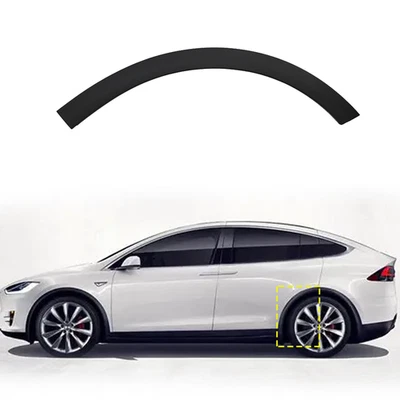 Para Tesla Modelo X 2016-2024 2021 Puerta trasera Lateral del Conductor Rueda Guardabarros Arco Acampanado Foto 1 de 4