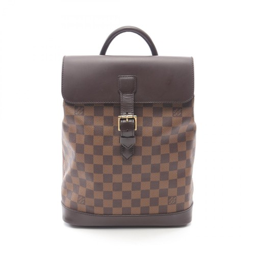 LOUIS VUITTON（LV） Zaino LOUIS VUITTON Soho zaino N51132 tela damier marrone Ebene usato