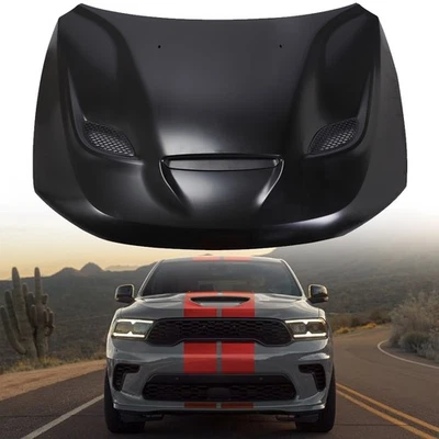 Front Hood Panel Aluminum For 2011-2022 2023 Dodge Durango SRT Replacement - Imagem 1 de 4