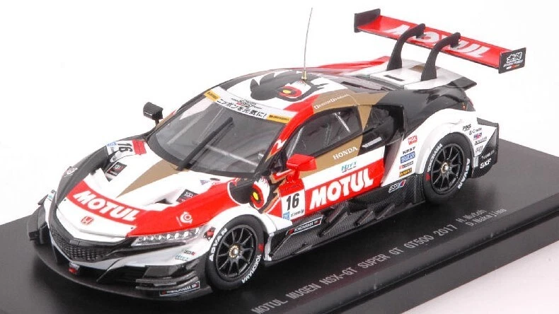 HONDA NSX-GT N.16 SUPER GT500 2017 H.MUTO-D.NAKAJIMA 1:43 - Immagine 1 di 1