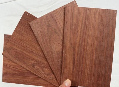 Honduran rosewood guitar headplate / peghead 5.25x7.9x1/8" HRH3 - Image 1 of 2