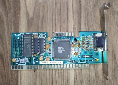 VGA Graphics ACUMOS AVGA1 16 BIT ISA 256 kbyte RAM - Image 1 of 3