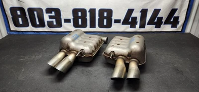 2018-2023 Ford Mustang GT 5.0 Dual Tip Muffler Set OEM - Image 1 of 4