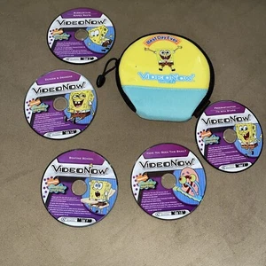 Lot Of 5 VideoNow Color XP Discs w/Case Spongebob - Picture 1 of 1