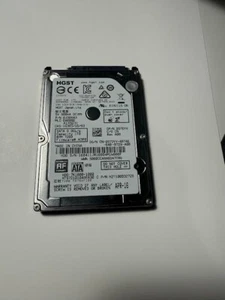 HGST 1TB #HTS721010A9E630 SATA 7200RPM 6Gb/s 2.5" Internal Laptop HDD Hard Drive - Picture 1 of 3