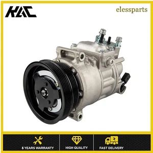 A/C Compressor For Volkswagen Beetle 2006-2014 2.0L Golf 2010 2011-2014 2.5L  - Picture 1 of 9