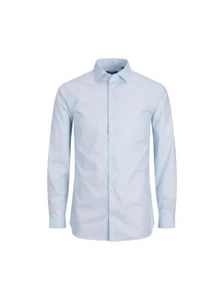 Camicia Jack & Jones da Uomo colore Blu cashmereModello: 12227385 Cashmere Blue - Foto 1 di 5