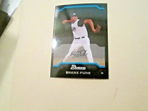 2004 Bowman AFLAC  Rookie lot 25 Shane Funk