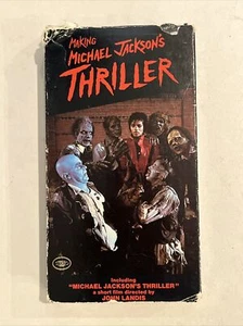 Rare 1983 Making Michael Jackson's Thriller (vhs vestron USA) tested - Picture 1 of 24