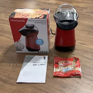 Frigidaire Deluxe Hot Air Popcorn Maker 2.5 Minutes, EPM102-B-RED, No Oil Needed - Picture 1 of 8