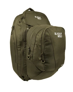 Black Wolf Helan II 75 Travel Backpack - Moss - Picture 1 of 6