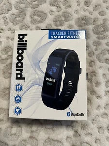 Billboard Tracker Fitness Smartwatch: Tracks Steps/Kcal/Bmp (Bluetooth) NEW - Picture 1 of 4