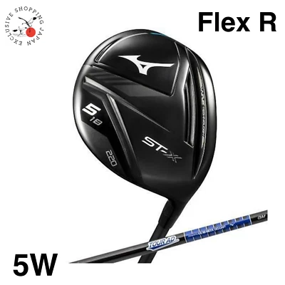 Mizuno Golf ST-X 220 Fairway Wood Club 5W Men Tour AD GM F Graphite Shaft Flex R - Image 1 of 4