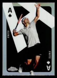 Tenis cromado Topps 2024 Taylor Fritz Ases #CAS-TF - Imagen 1 de 2