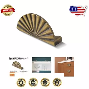 Zinc Alloy Antique Brass Drawer Pulls - 20 Unique Cup Handles for Furniture - Picture 1 of 8