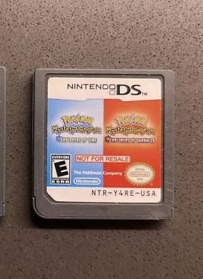 Pokemon Mystery Dungeon Explorers of Time & Darkness DS Not For Resale NFR Cart - Image 1 of 2