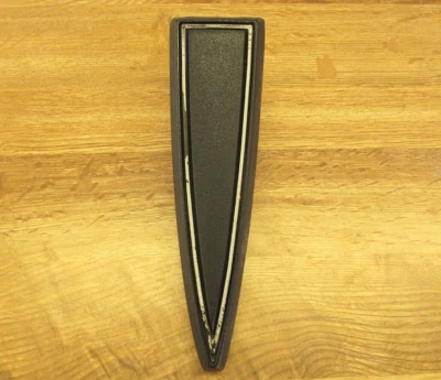 RARE 1977 CADILLAC DEVILLE & FLEETWOOD LH IMPACT RUB STRIP ON REAR BUMPER END - Image 1 of 4