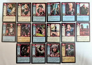 Xena Trading Card Game Battle Cry Complete Common Uncommon Red Set TCG CCG Arc - Picture 1 of 4